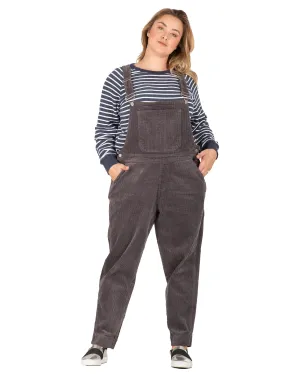Kylie Corduroy Overall | Charcoal