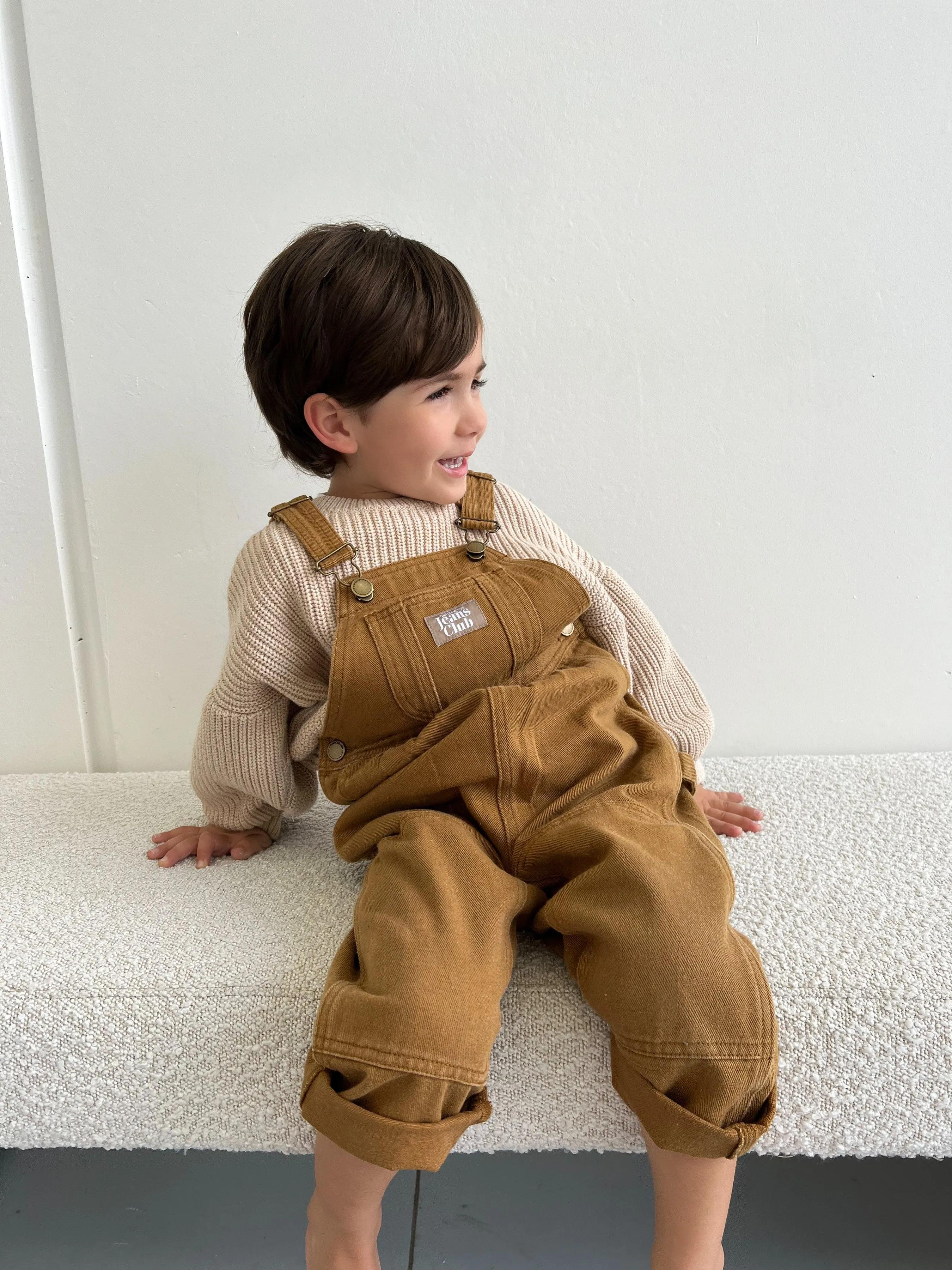 【LAST ONE】Carpenter Overall - Faded Tan