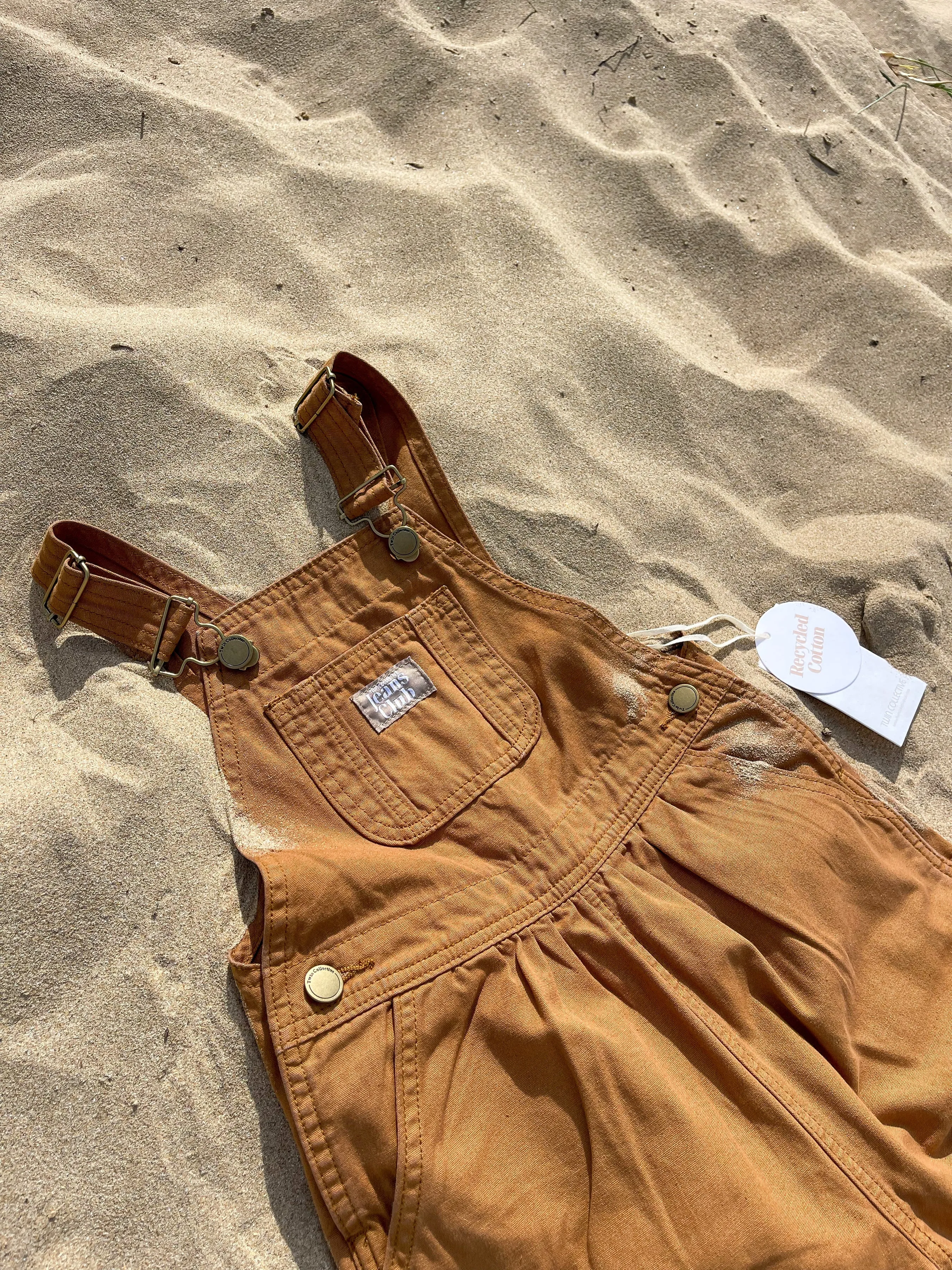 【LAST ONE】Carpenter Overall - Faded Tan
