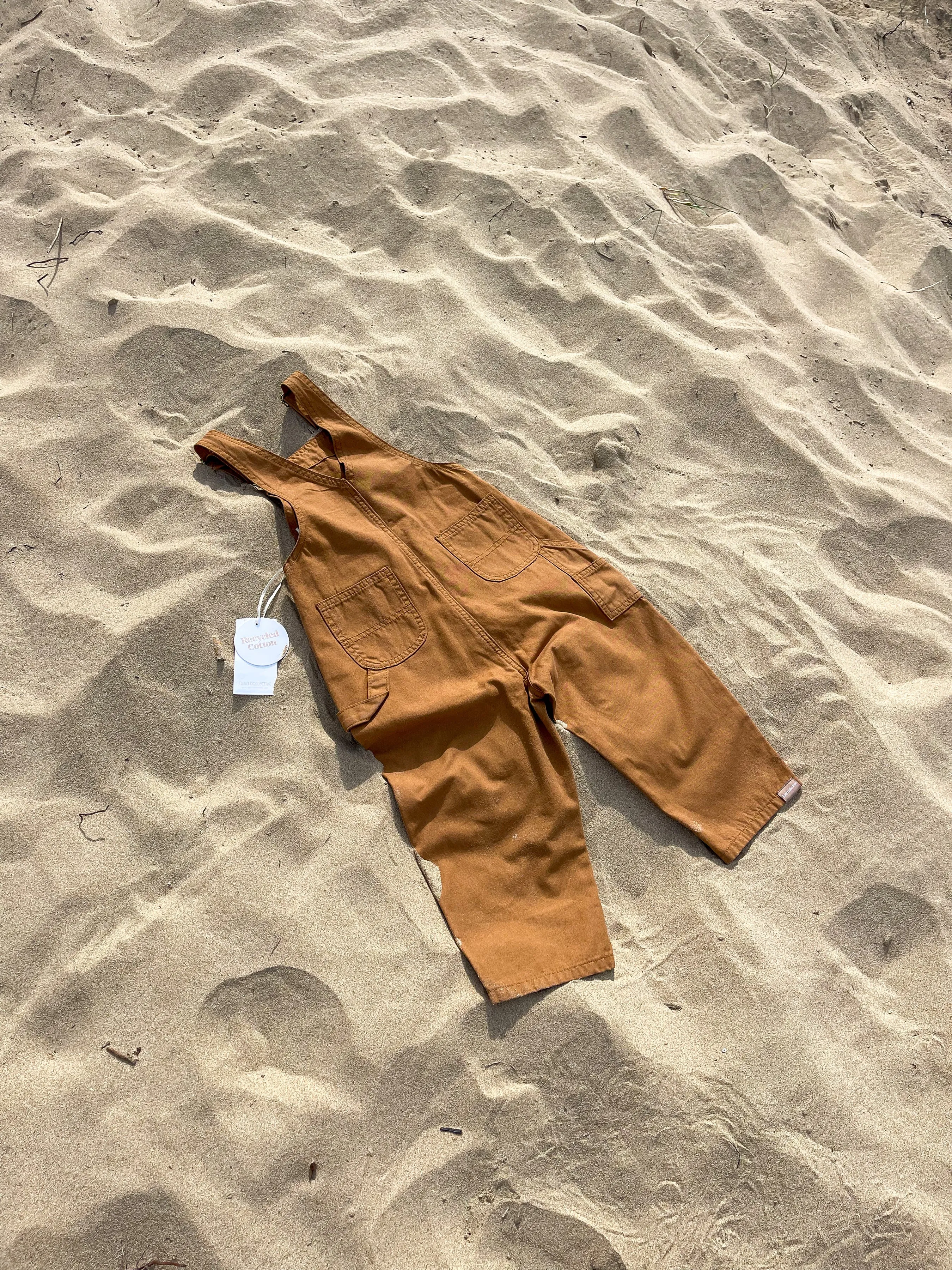 【LAST ONE】Carpenter Overall - Faded Tan