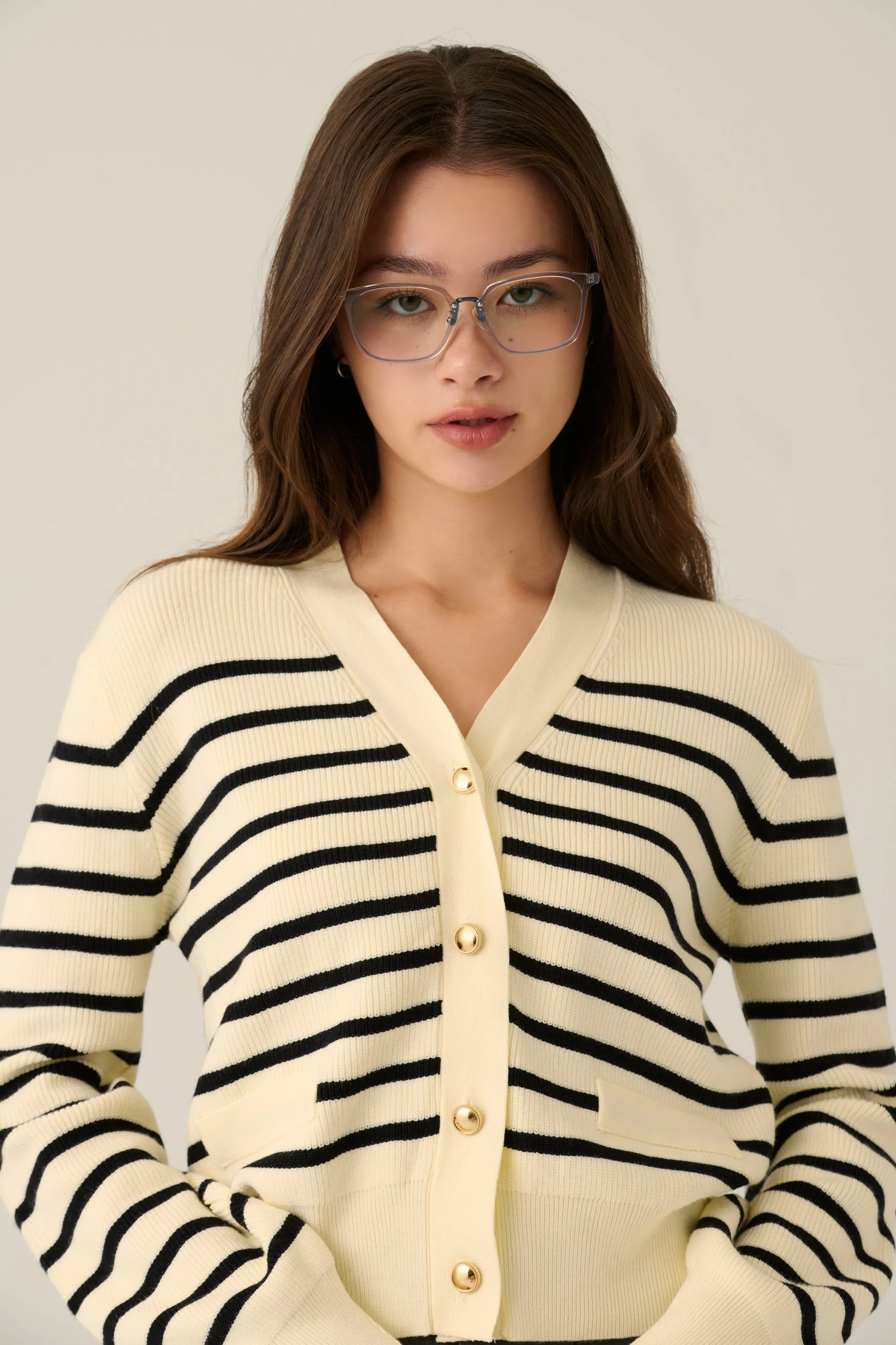 Let’s do it stripes cardigan