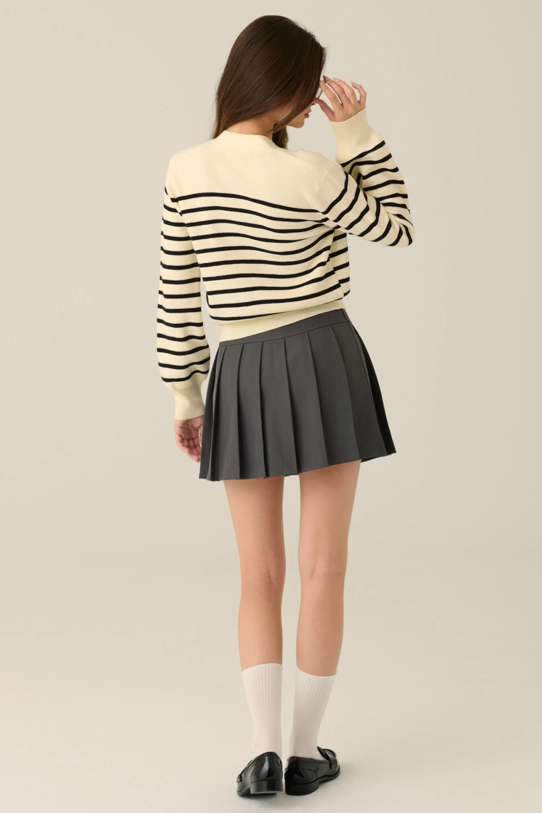 Let’s do it stripes cardigan