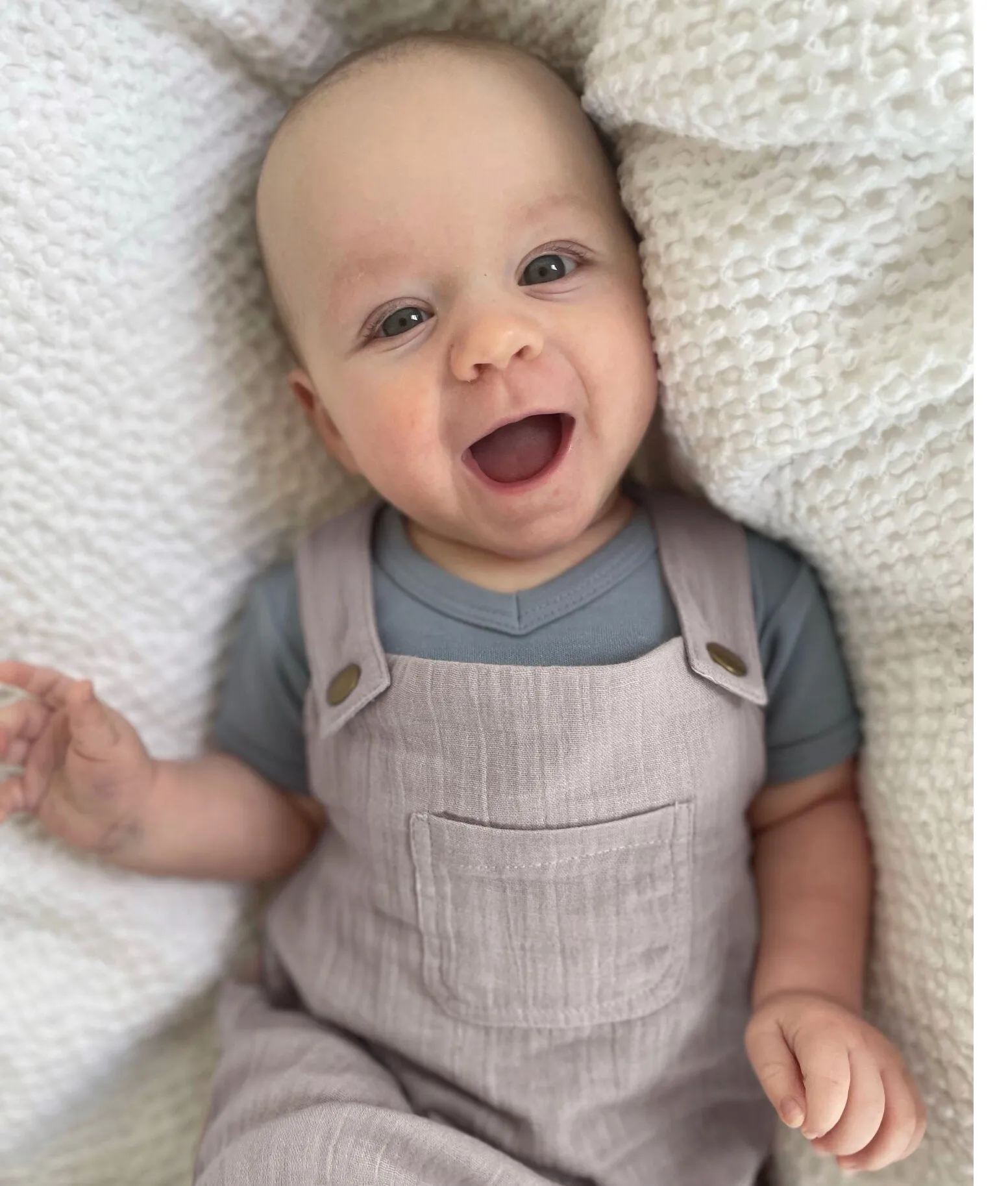 L'ovedbaby Organic Muslin Overall