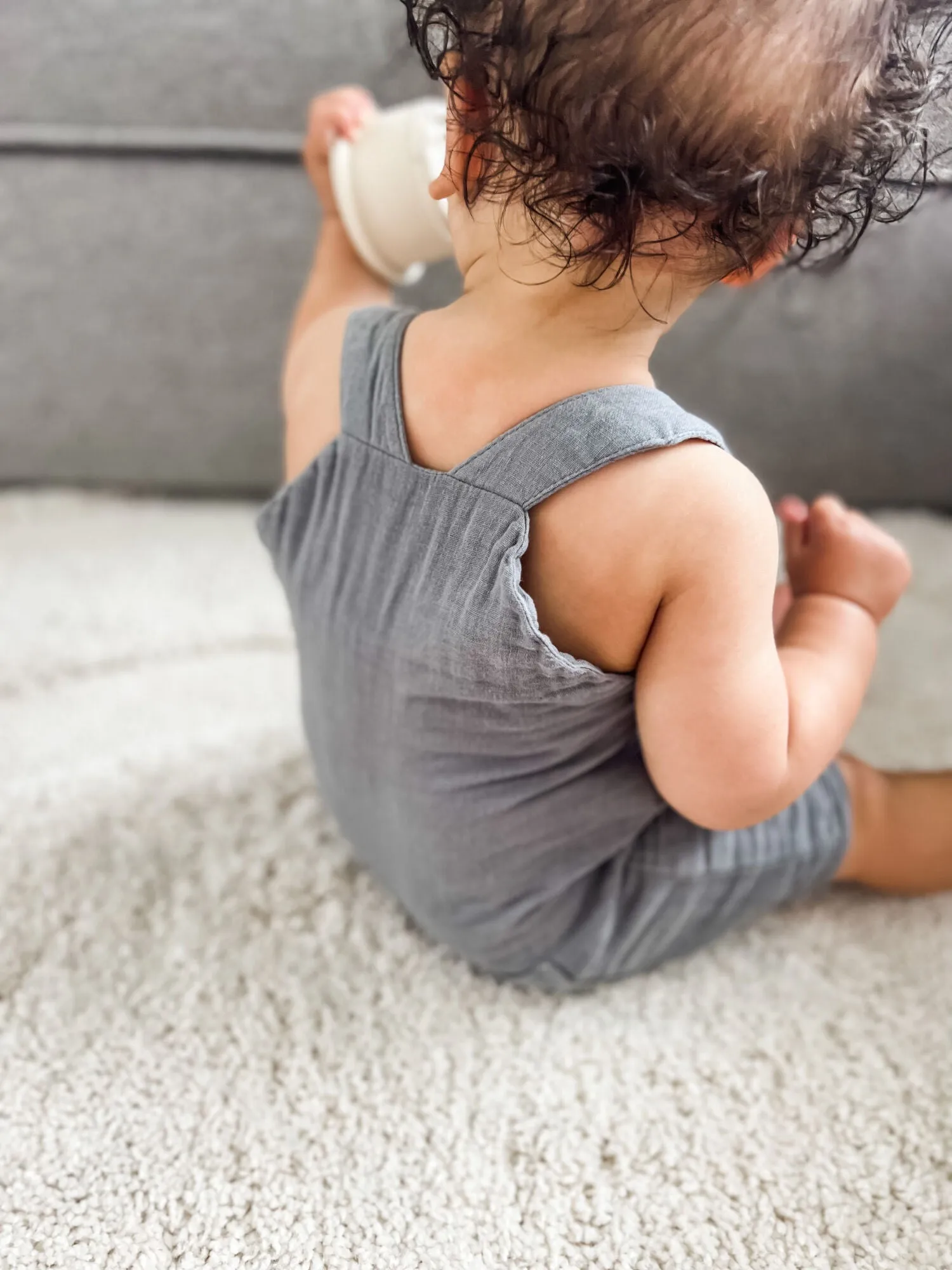 L'ovedbaby Organic Muslin Overall