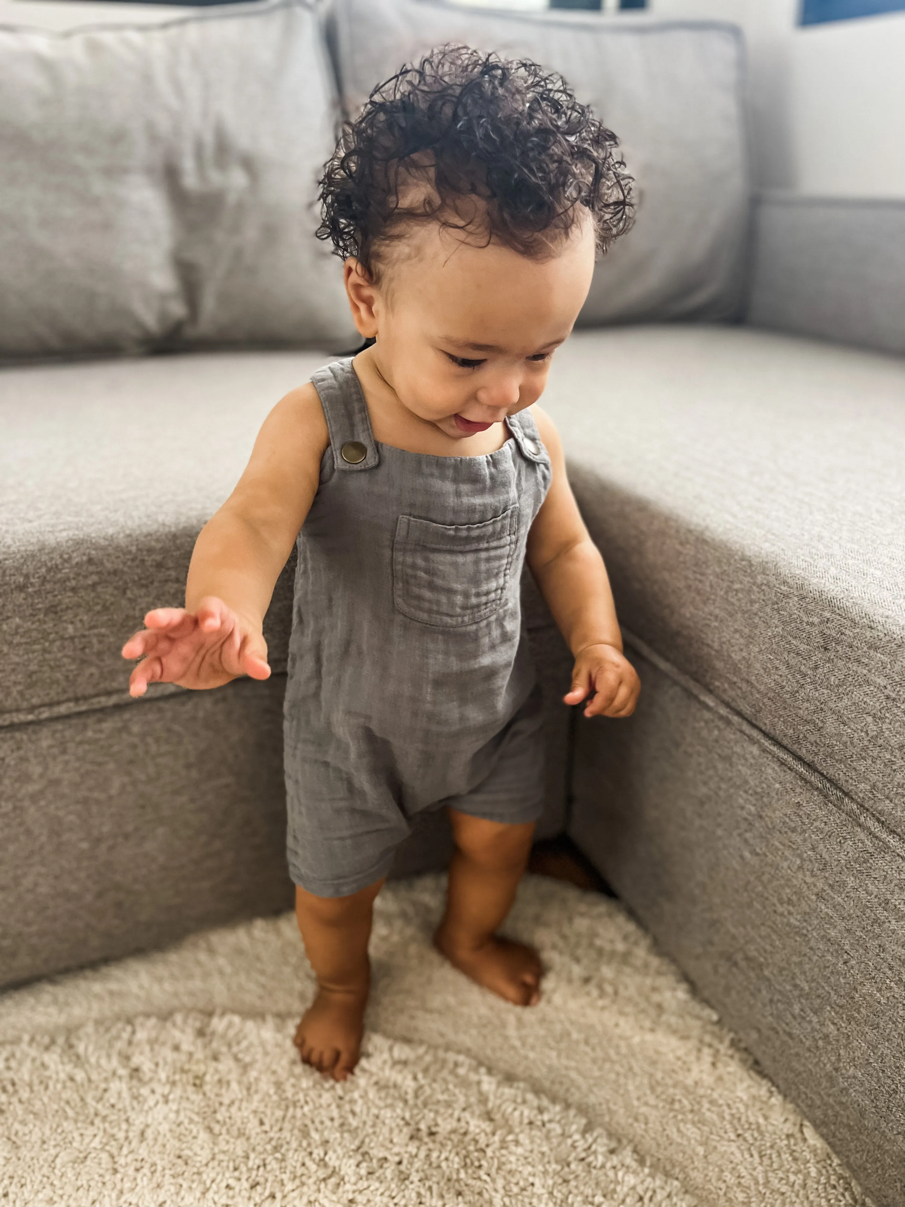 L'ovedbaby Organic Muslin Overall
