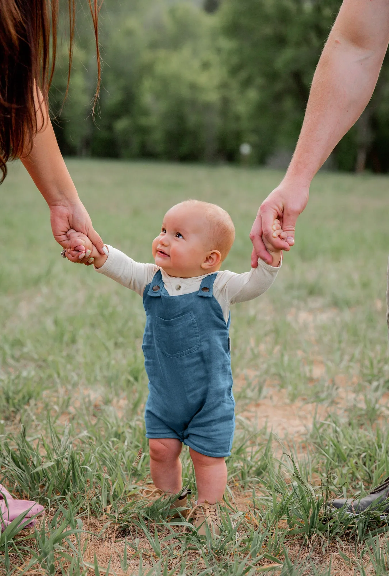 L'ovedbaby Organic Muslin Overall