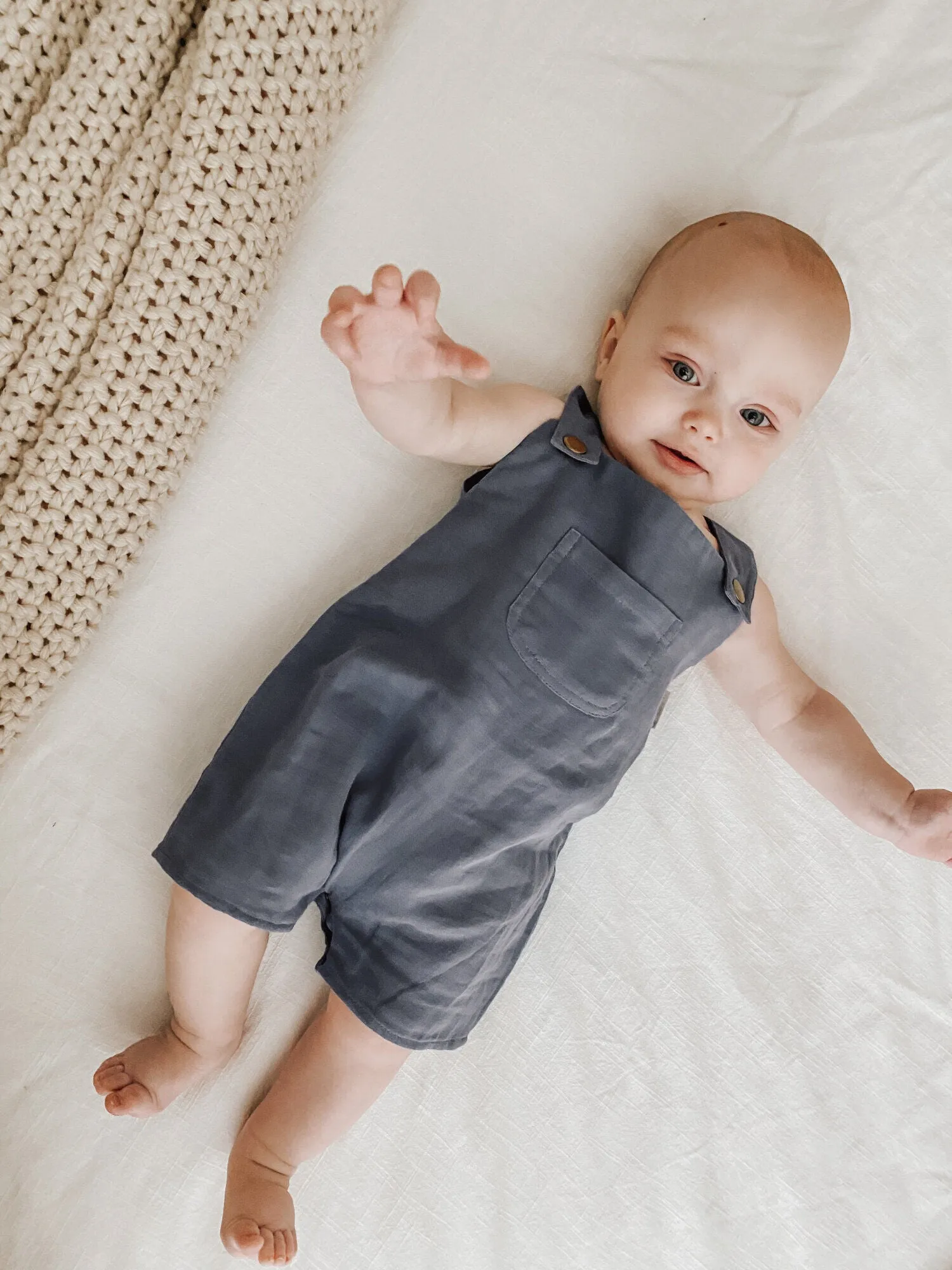 L'ovedbaby Organic Muslin Overall