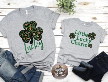 lucky leopard shamrock