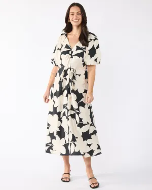 Luna Pearl Midi Dress
