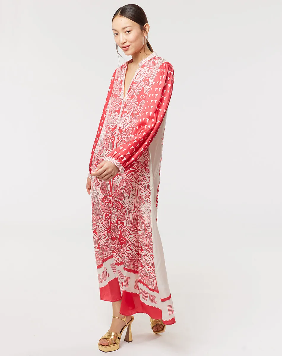 Maya Maxi Rouge Dress