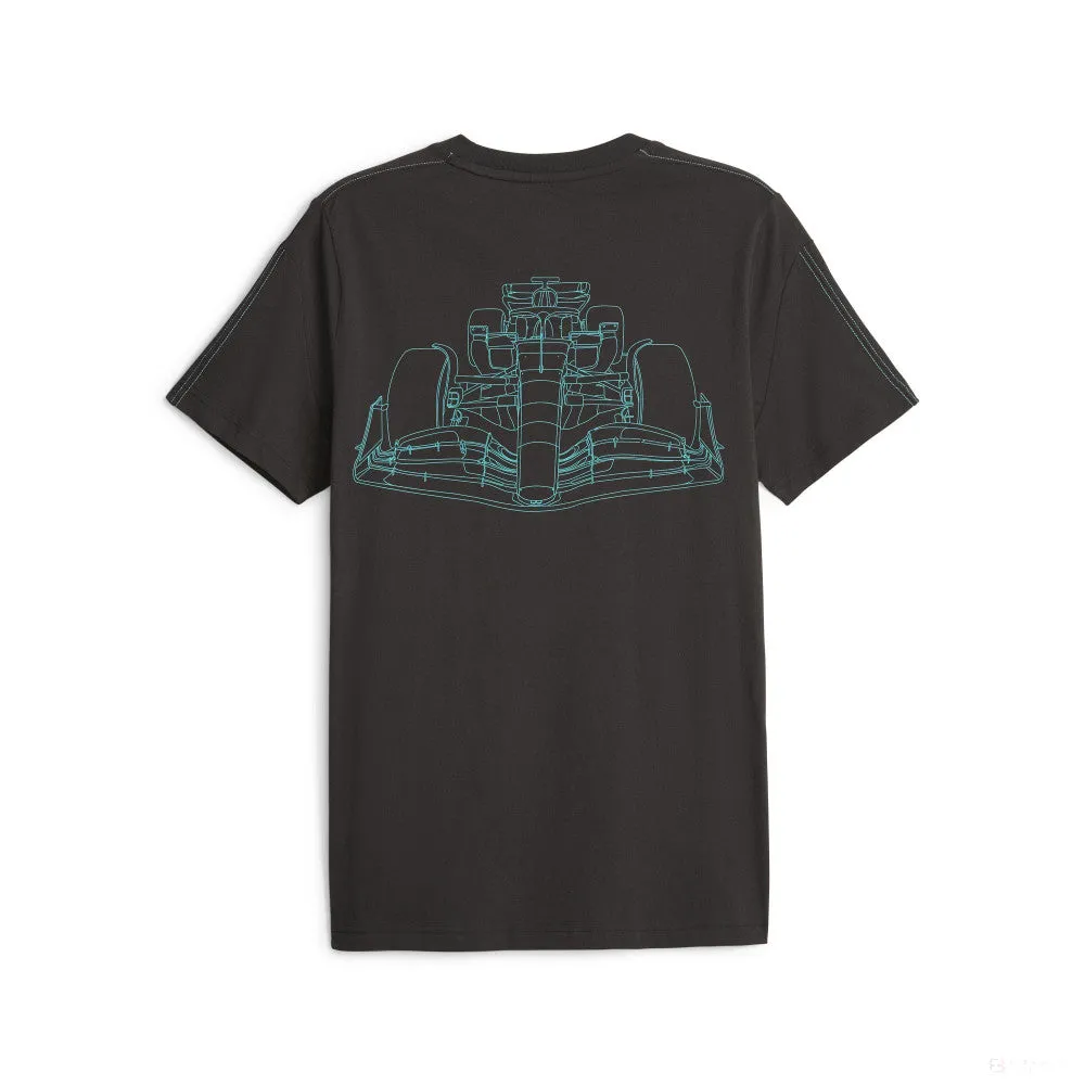 Mercedes t-shirt, Puma, MT7, black
