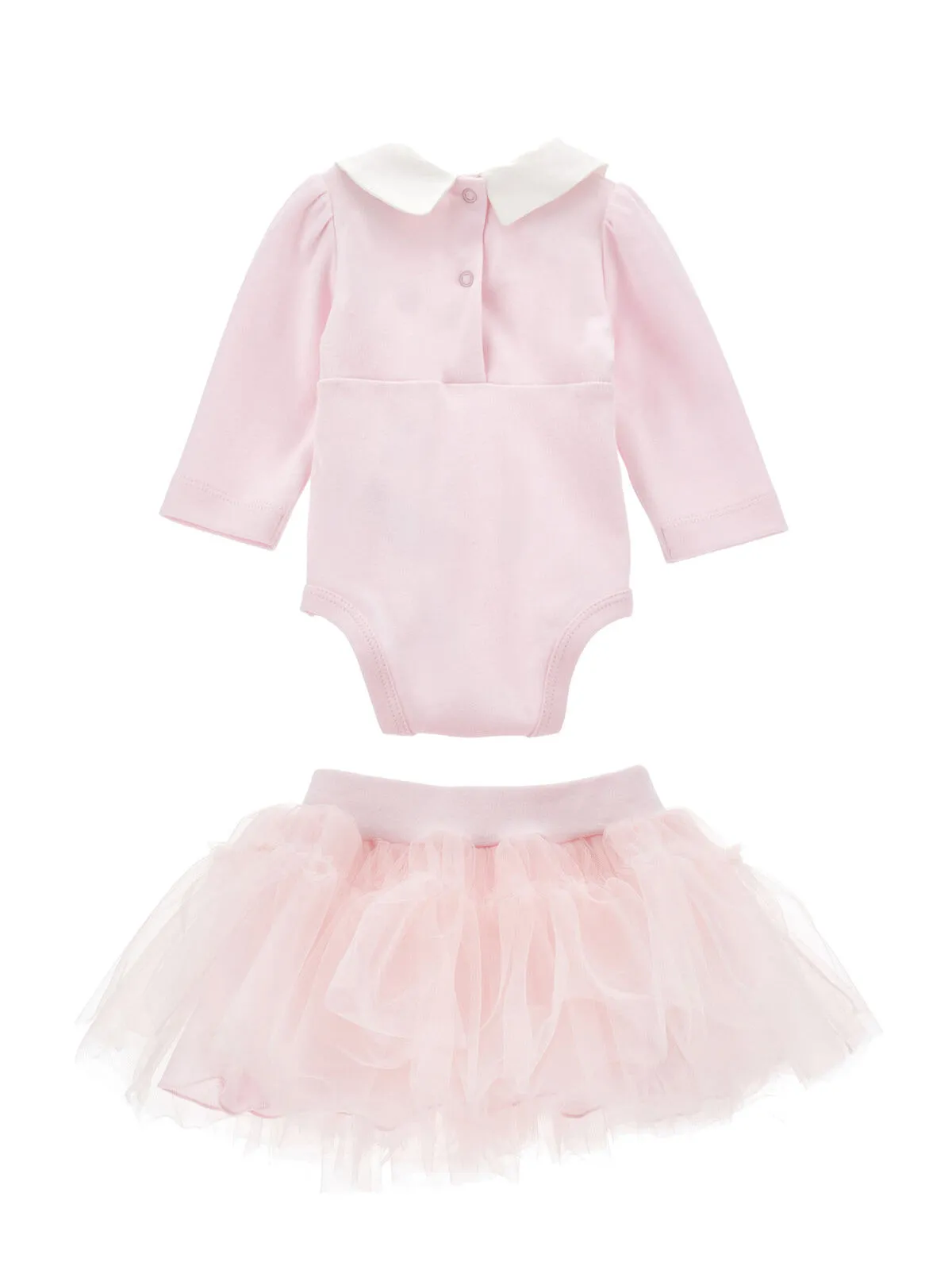 Monnalisa-baby set- bodysuit with tulle skirt