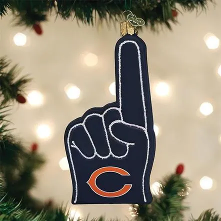 Old World Christmas- Bears Foam Finger Ornament
