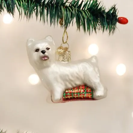 Old World Christmas- Westie Ornament