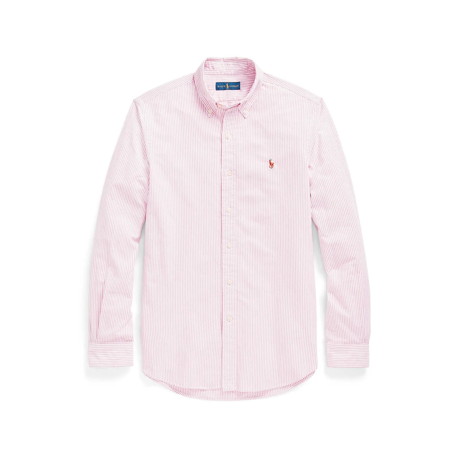 Oxford Shirt - Stripe - Burgundy / White