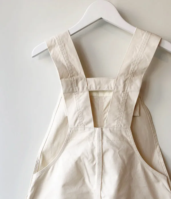 PHEENY/COTTON DUCK OVERALL(IVORY)