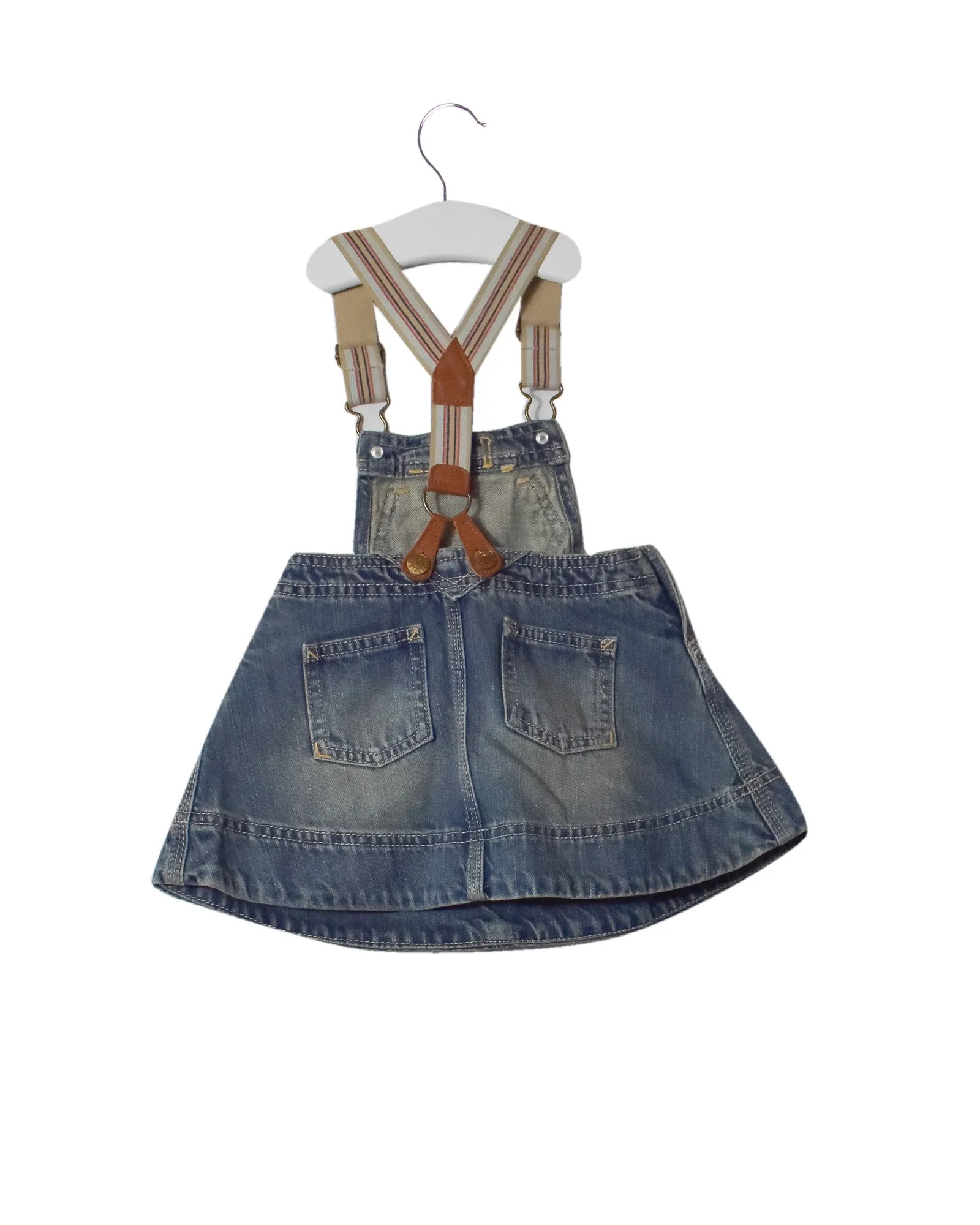 Ralph Lauren Overall Denim Dress 9M