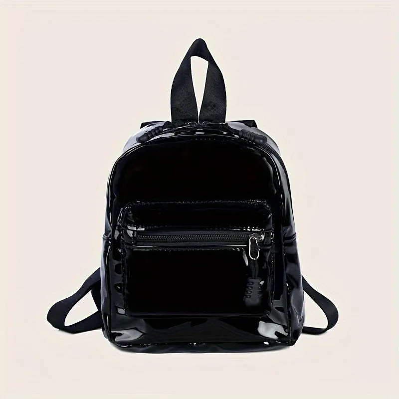 realaiot  Mini Trendy Bright Backpack, Lightweight Versatile Storage Backpack, Women's Trendy Rucksack