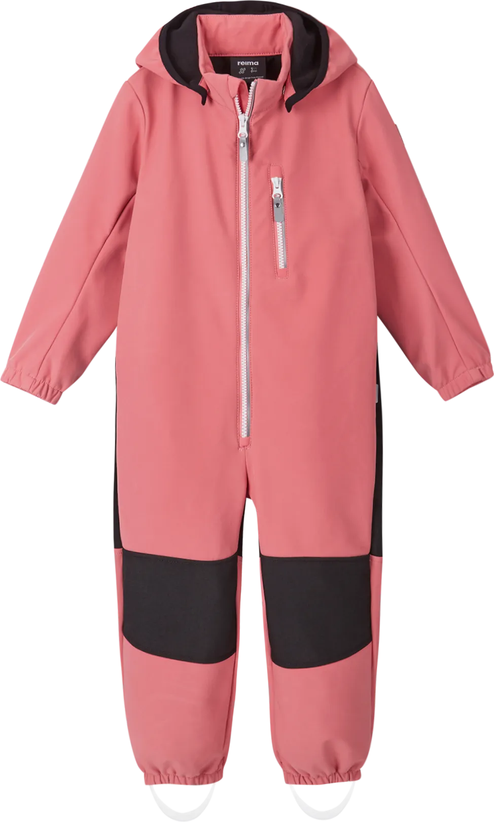 Reima Kids&#x27; Softshell Overall Nurmes Pink Coral | Buy Reima Kids&#x27; Softshell Overall Nurmes Pink Coral here | Outnorth