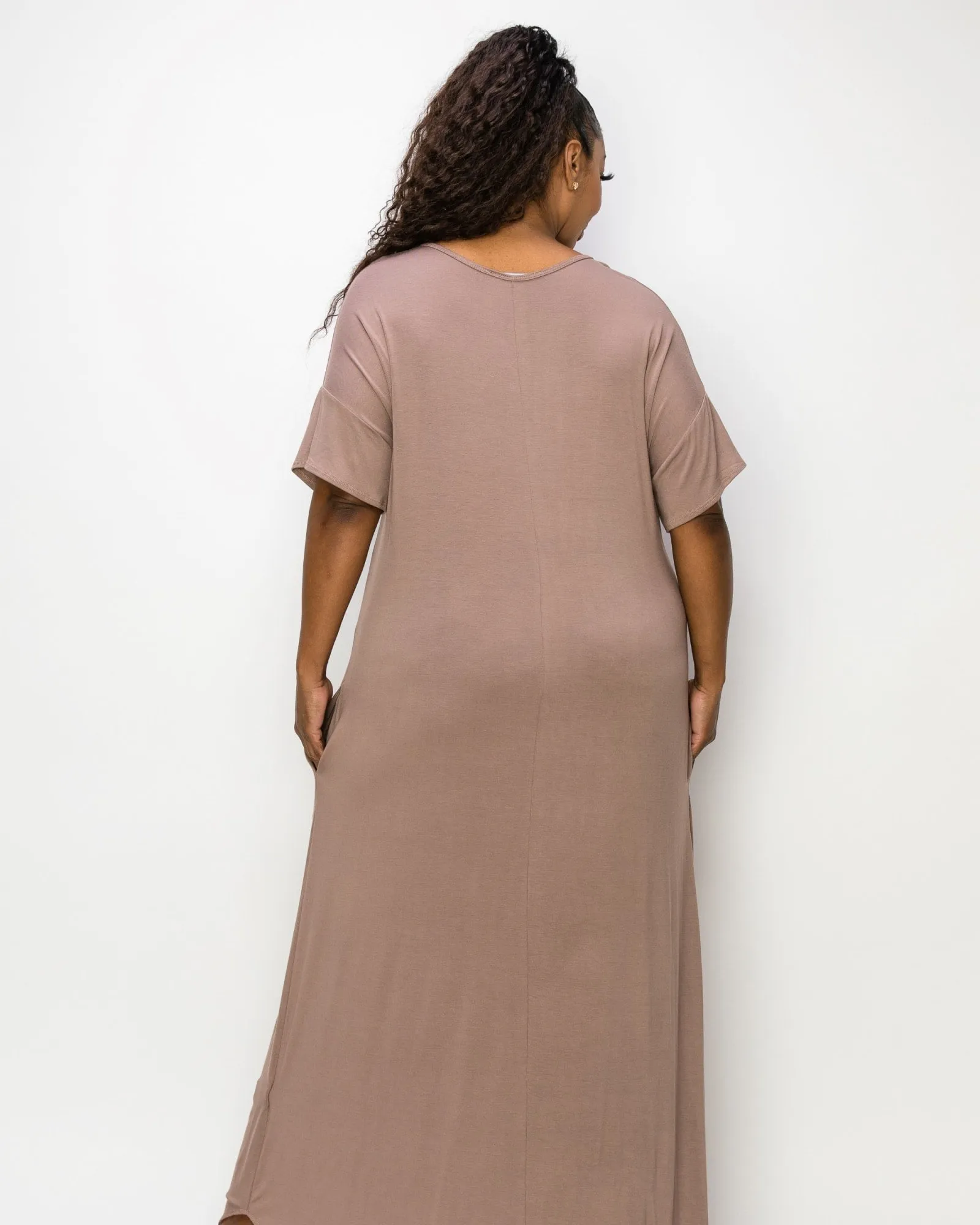 Scarlett Maxi Dress | Dk Taupe