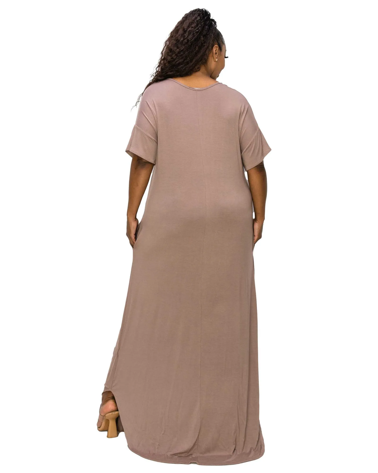 Scarlett Maxi Dress | Dk Taupe