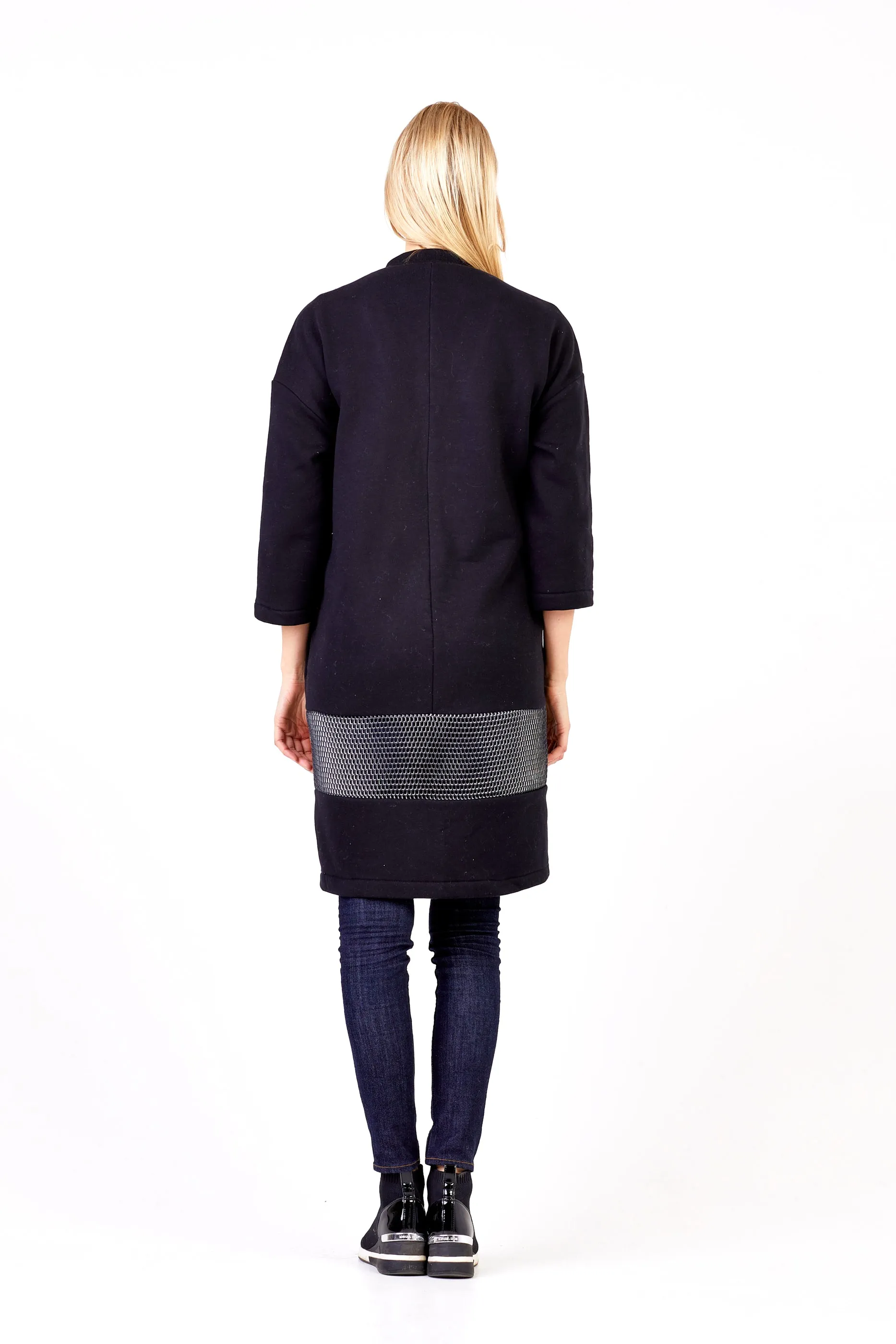 Sofa Killer black long kimono jacket