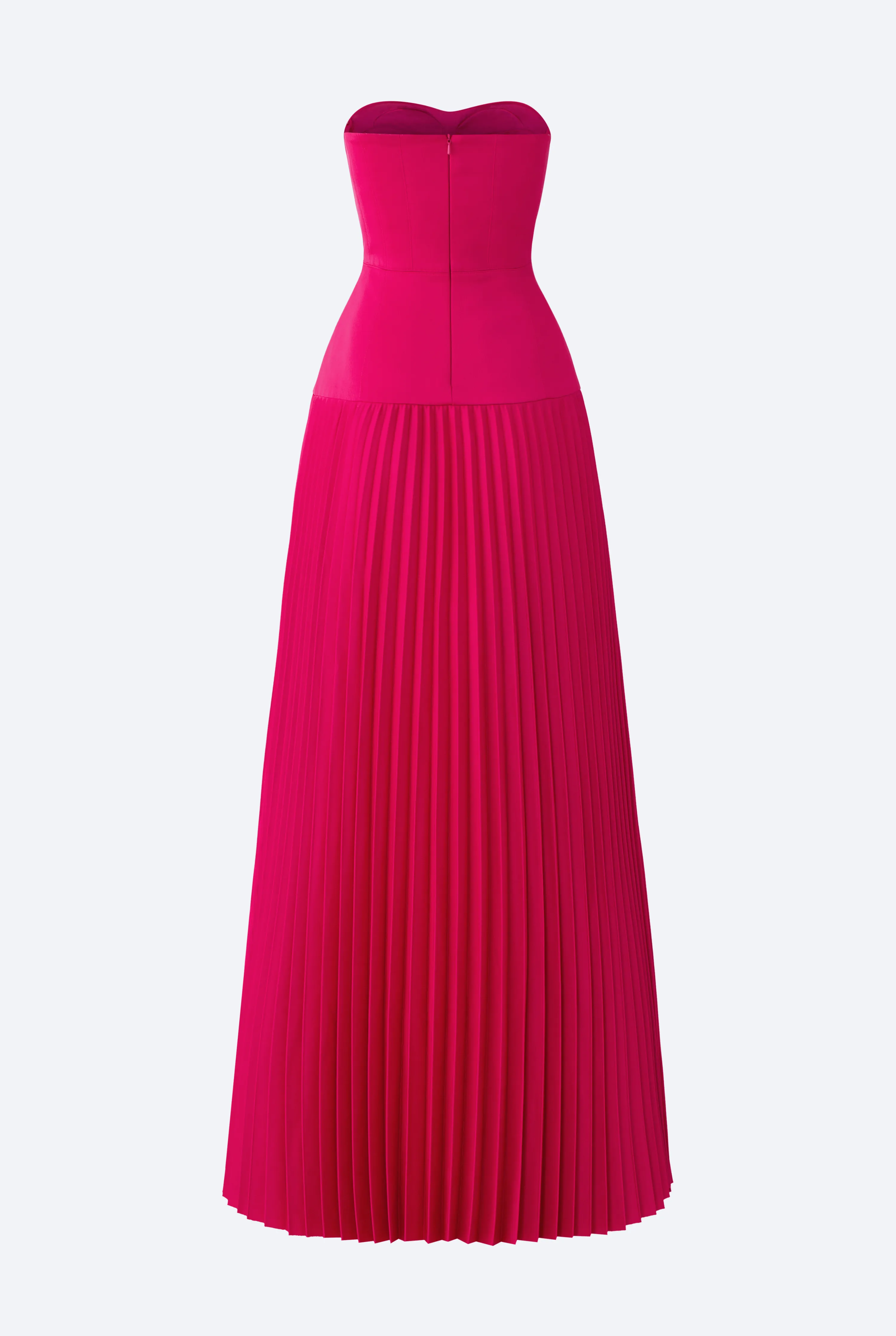 Spaghetti Strap Pleated Maxi Dress