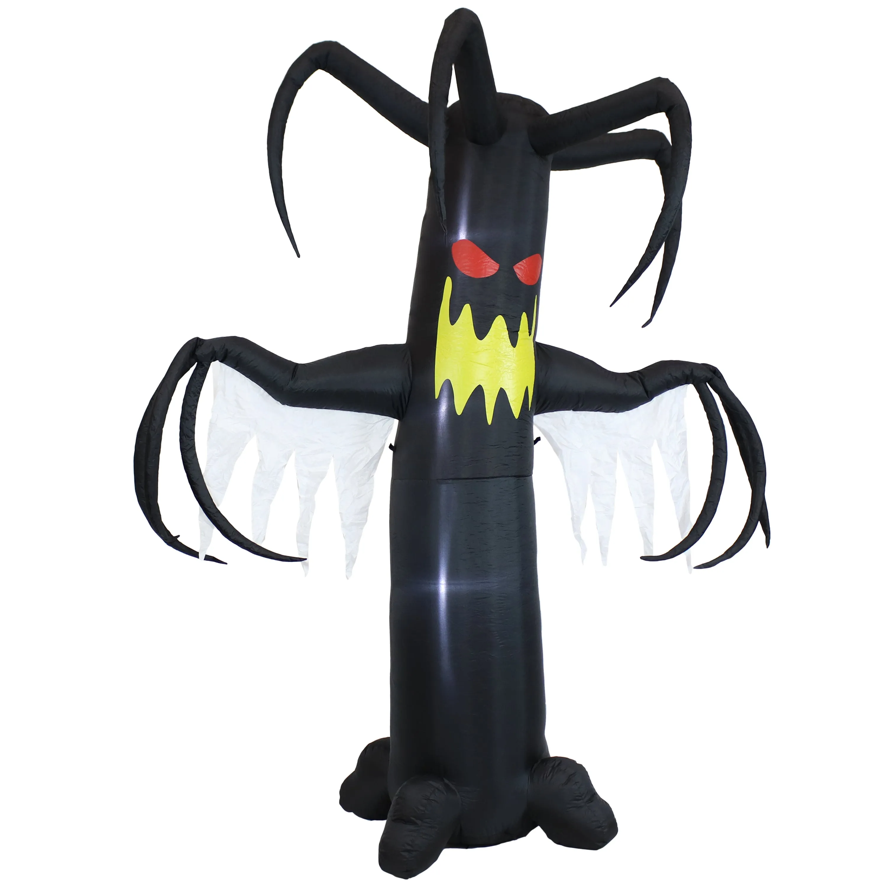 Sunnydaze Nightmare Hollow Ghostly Tree Halloween Inflatable - 8' H