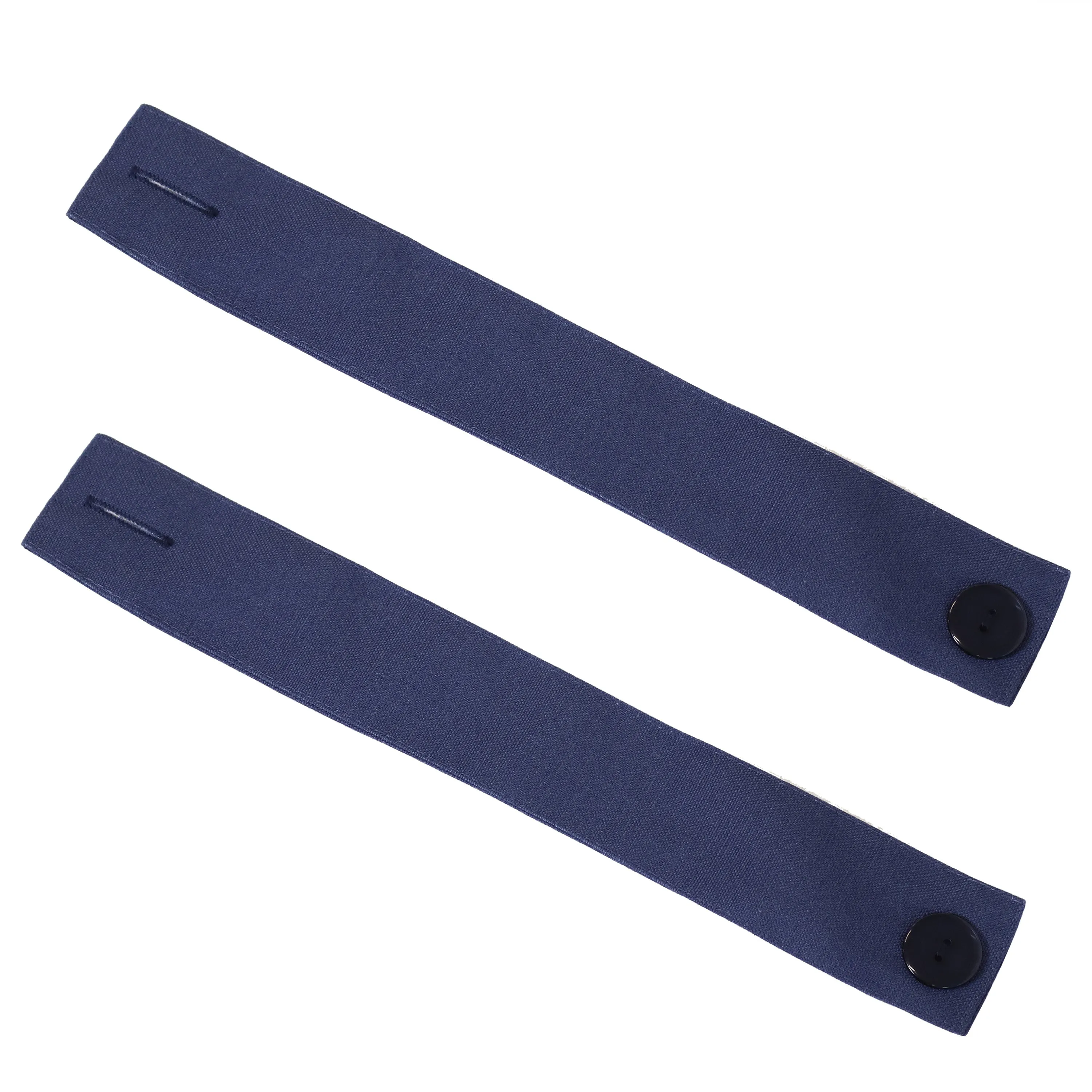Sunnydaze Outdoor Spun Polyester Fabric Curtain Tiebacks - Set of 2