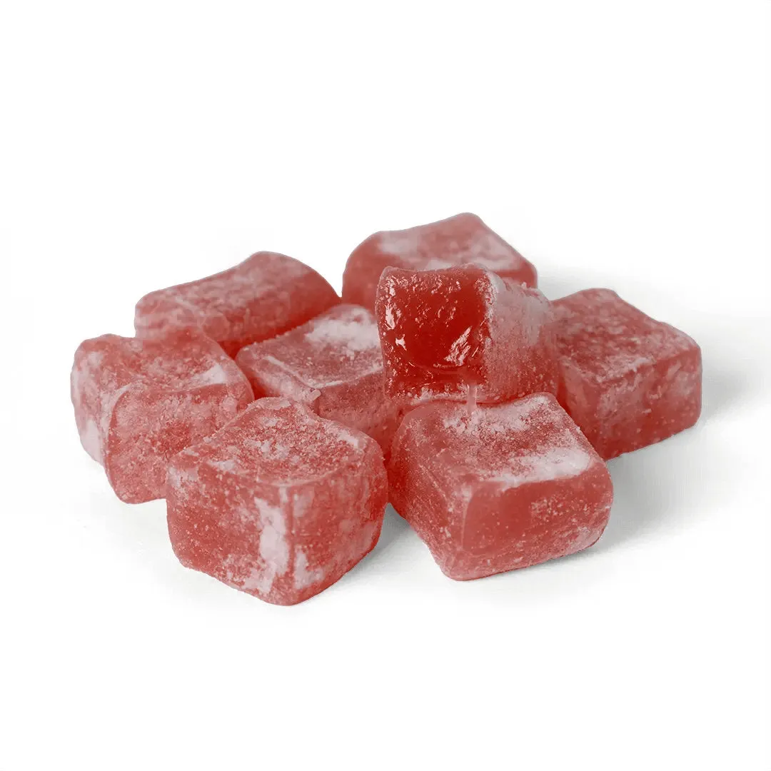 SweetBizz Pomegranate Flavoured Turkish Delight 300g - 6 Count