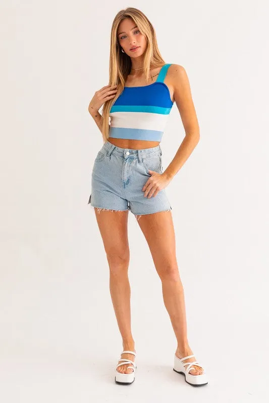 TEEK - Stripe Knit Tank