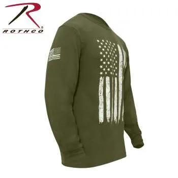 US Flag Long Sleeve T-Shirt
