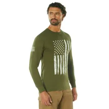 US Flag Long Sleeve T-Shirt