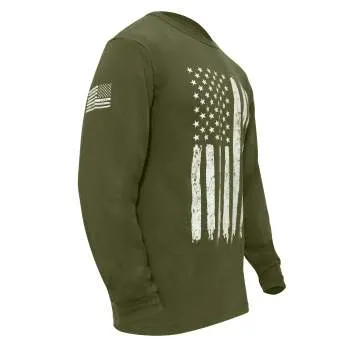 US Flag Long Sleeve T-Shirt