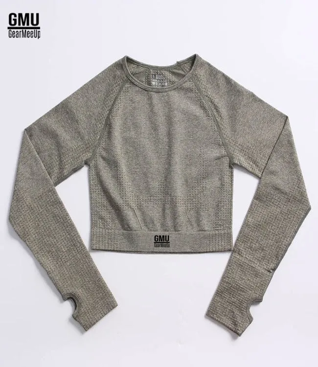 Vital Seamless Long Sleeves Crop Top