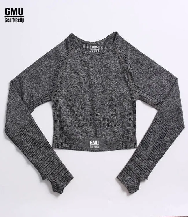 Vital Seamless Long Sleeves Crop Top
