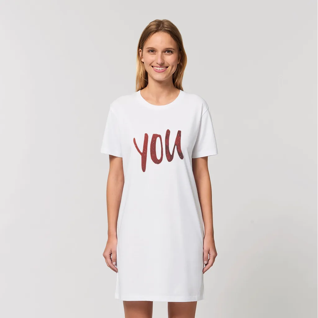 You Organic T-Shirt Dress